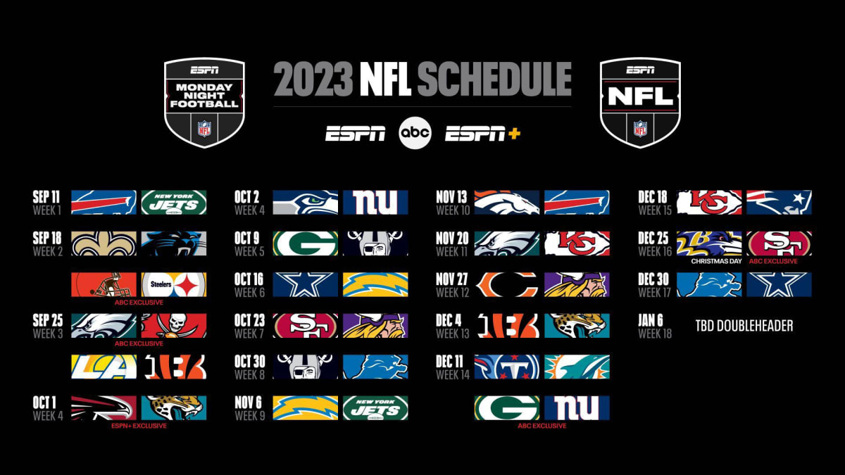 Regardez les matchs de football NFL cette saison