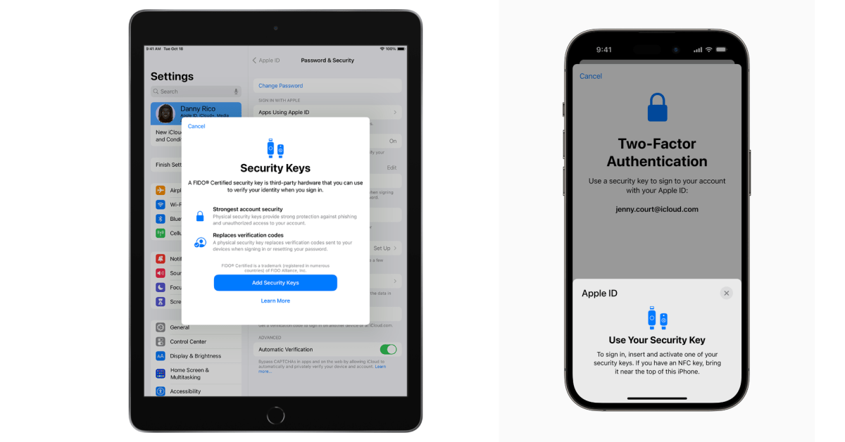 Sécurité renforcée des Apple IDs: Découvrez les clés de sécurité!