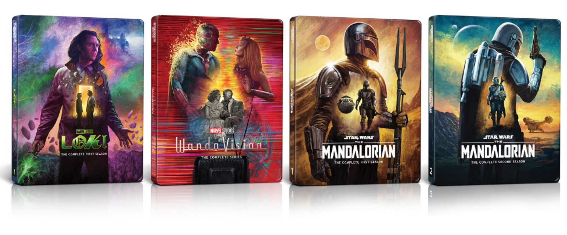 Series Disney+ ‘Loki,’ ‘WandaVision,’ et ‘The Mandalorian’ en 4K UHD et Blu-ray