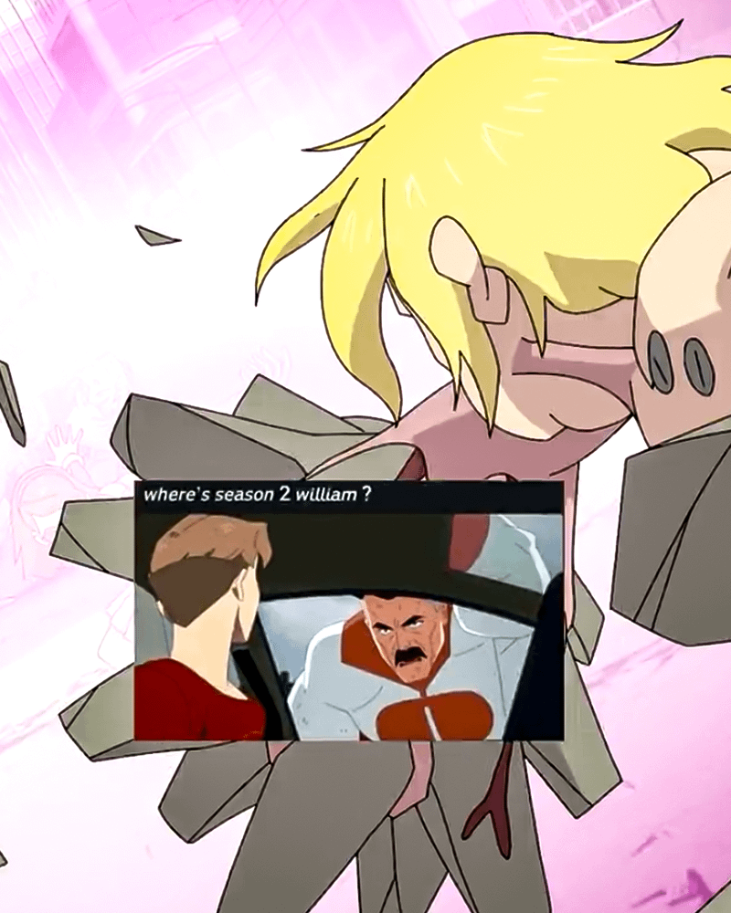 Mème de la saison 2 d'Invincible