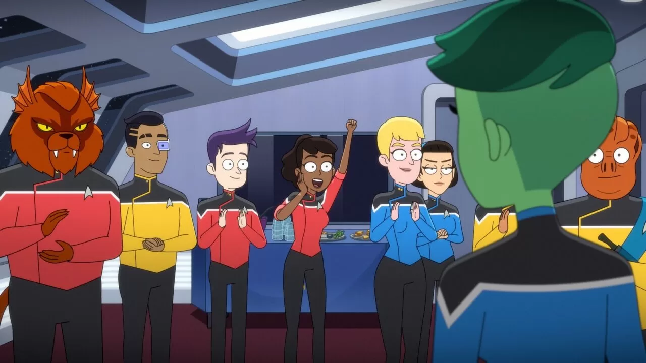 “Star Trek: Lower Decks” rend hommage à “Voyager” dans une première saison délicieusement chaotique