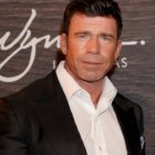 Taylor Sheridan attends the world premiere of "1883" at Encore Beach Club at Wynn Las Vegas on December 11, 2021 in Las Vegas, Nevada.