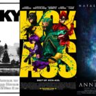 The movie posters for Kick-Ass, Annihilation and Rocky