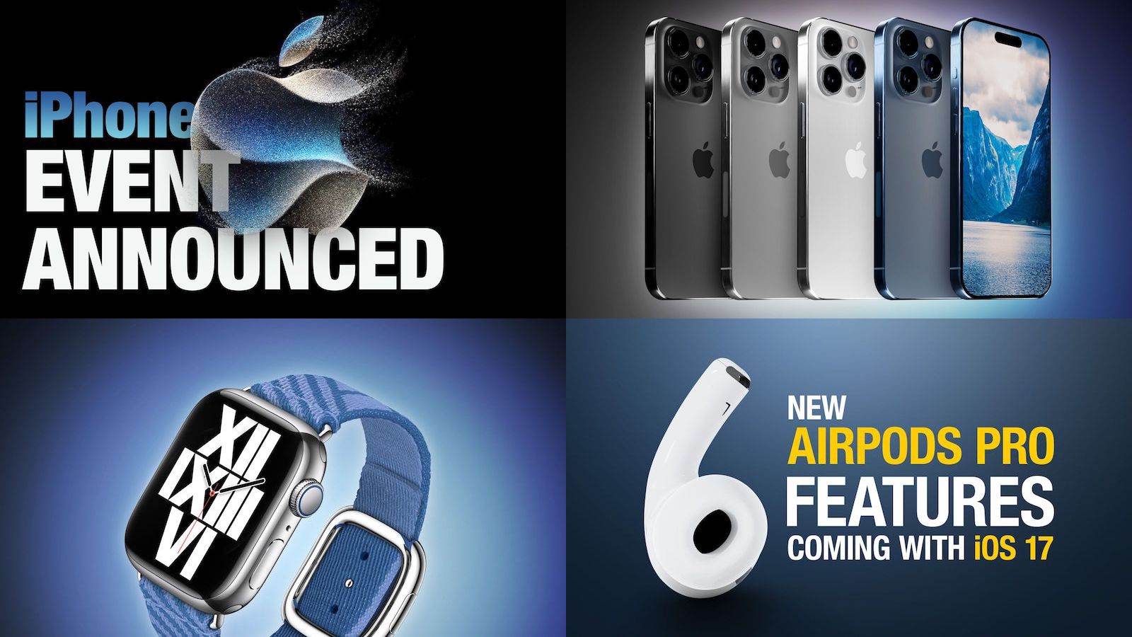 Apple dévoile l’iPhone 15, les nouvelles Apple Watches, les AirPods USB-C et plus encore.