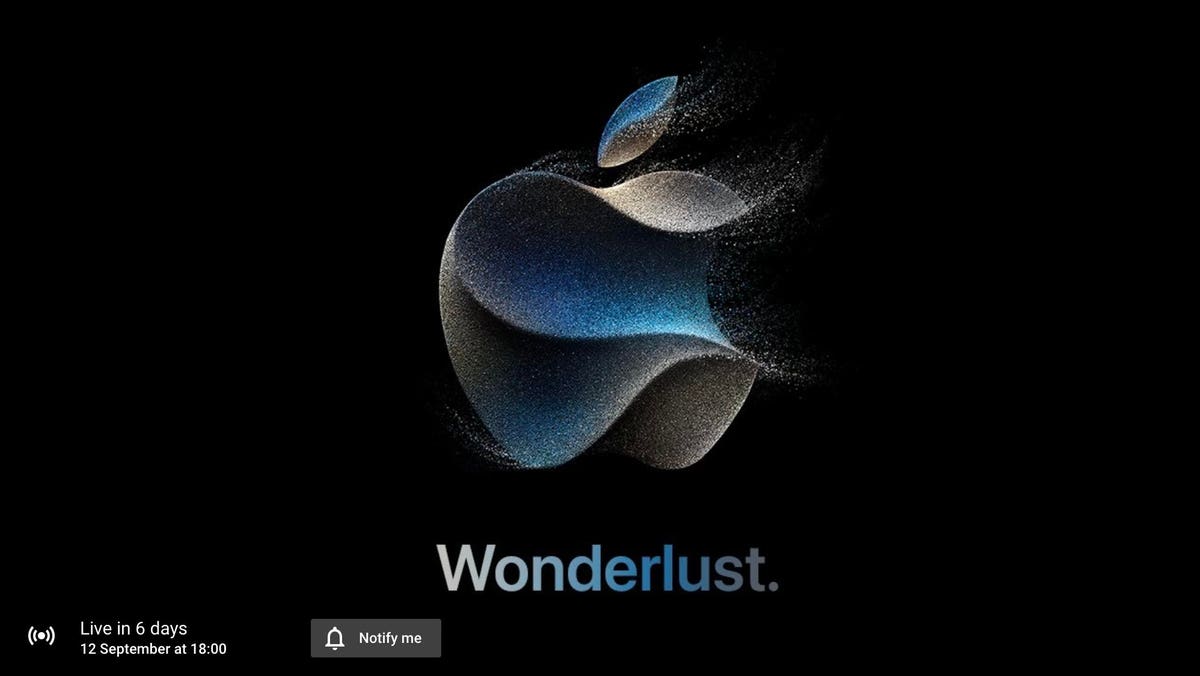 Apple dévoile soudainement un compte à rebours vidéo.