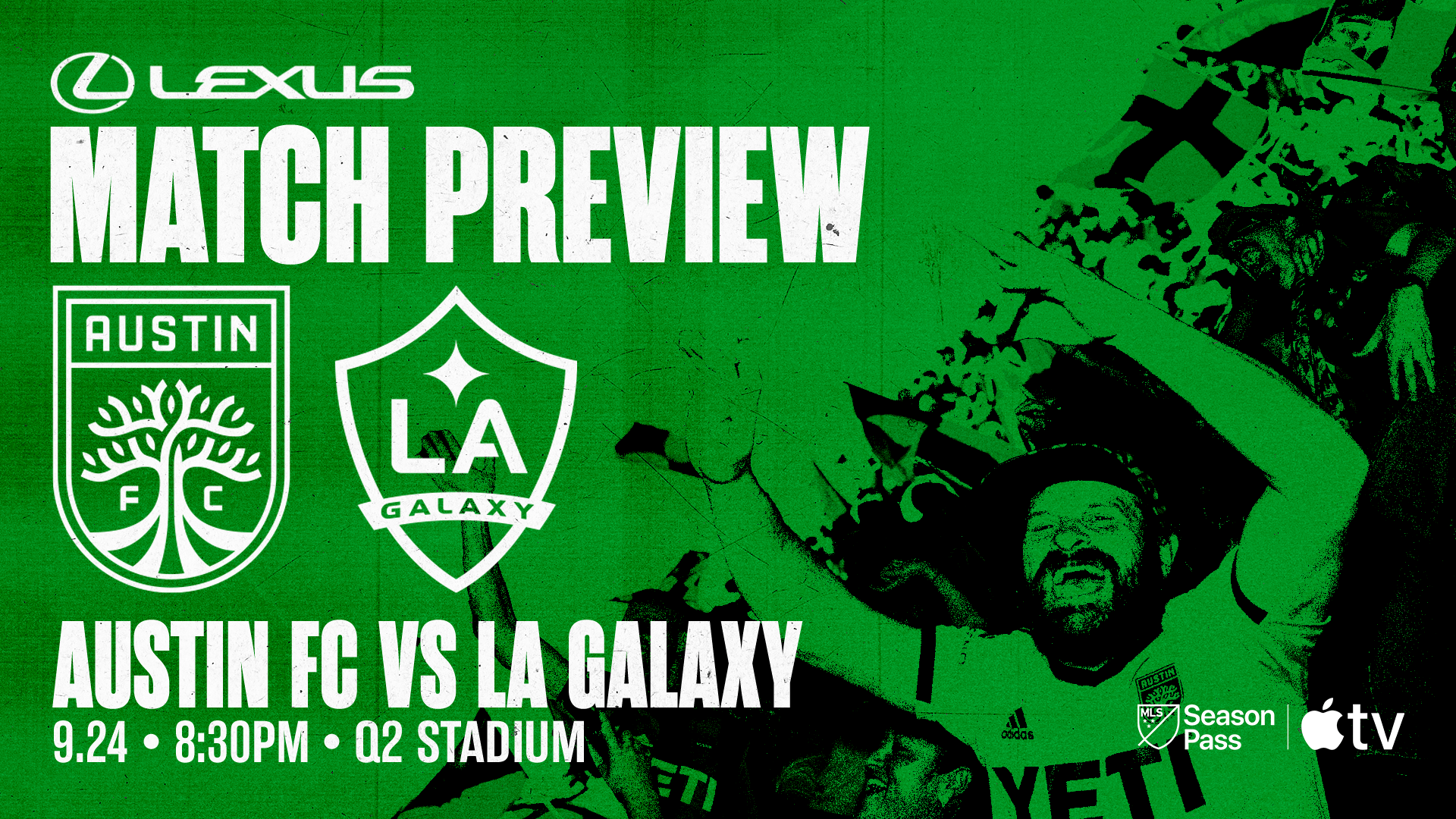Austin FC affronte le LA Galaxy : Aperçu du match le 24 septembre 2023 – Présenté par Lexus