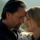 Virgin River. (L to R) Martin Henderson as Jack Sheridan, Alexandra Breckenridge as Mel Monroe in episode 509 of Virgin River. Cr. Courtesy of Netflix © 2023