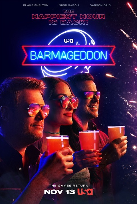 Barmageddon : La saison deux du jeu télévisé des célébrités arrive sur USA Network – émissions annulées et renouvelées, audiences.