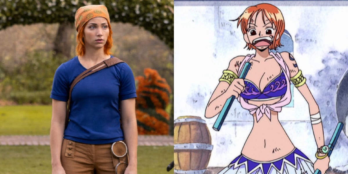 Découvrez les tenues réservées de Nami, interprétée par Emily Rudd