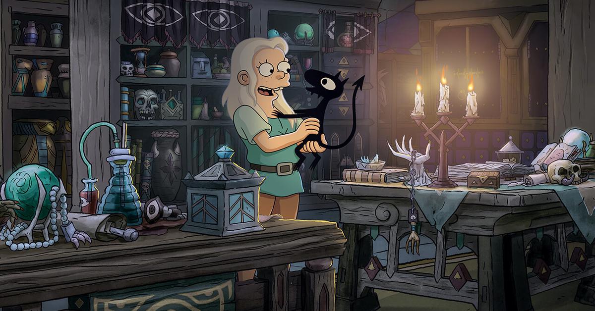 Découvrez les voix françaises de la série “Disenchantment” sur Netflix