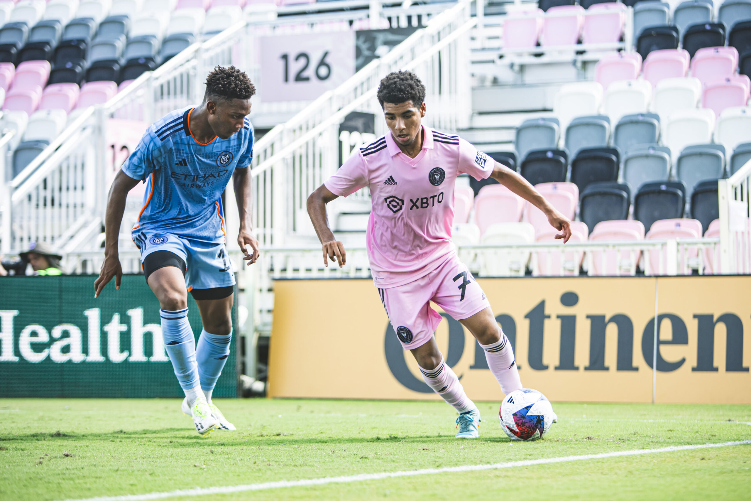 Défaite de l’Inter Miami CF II contre le New York City FC II dans un résumé de match.