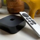 Apple TV 4K 2022 box on a counter