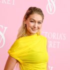 Gigi Hadid Shines in Ferragamo at Victoria’s Secret Fashion Show Tour – WWD
