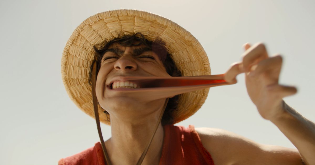 Le “Gum Gum” de Luffy prend vie dans la série live-action de One Piece sur Netflix.