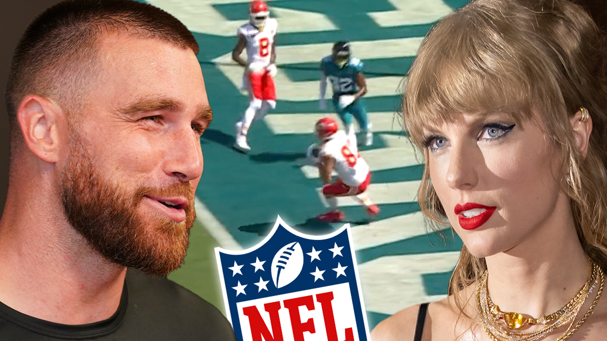 Le commentateur NFL glisse discrètement une référence à Taylor Swift lors du touchdown de Travis Kelce