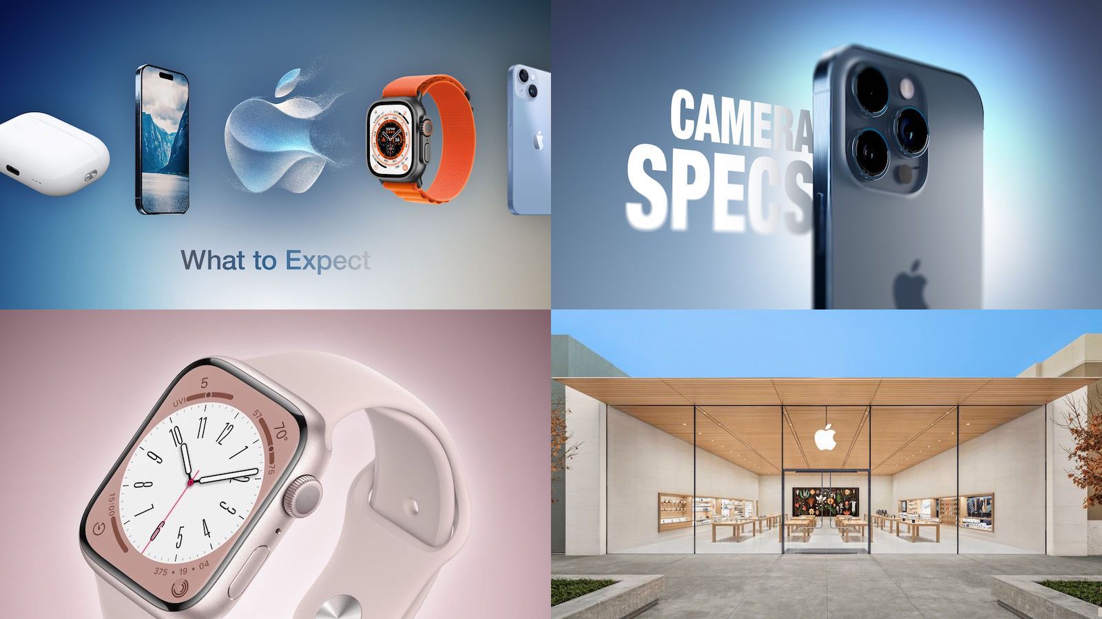 Les attentes de l’événement Apple : iPhone 15, Apple Watch et plus