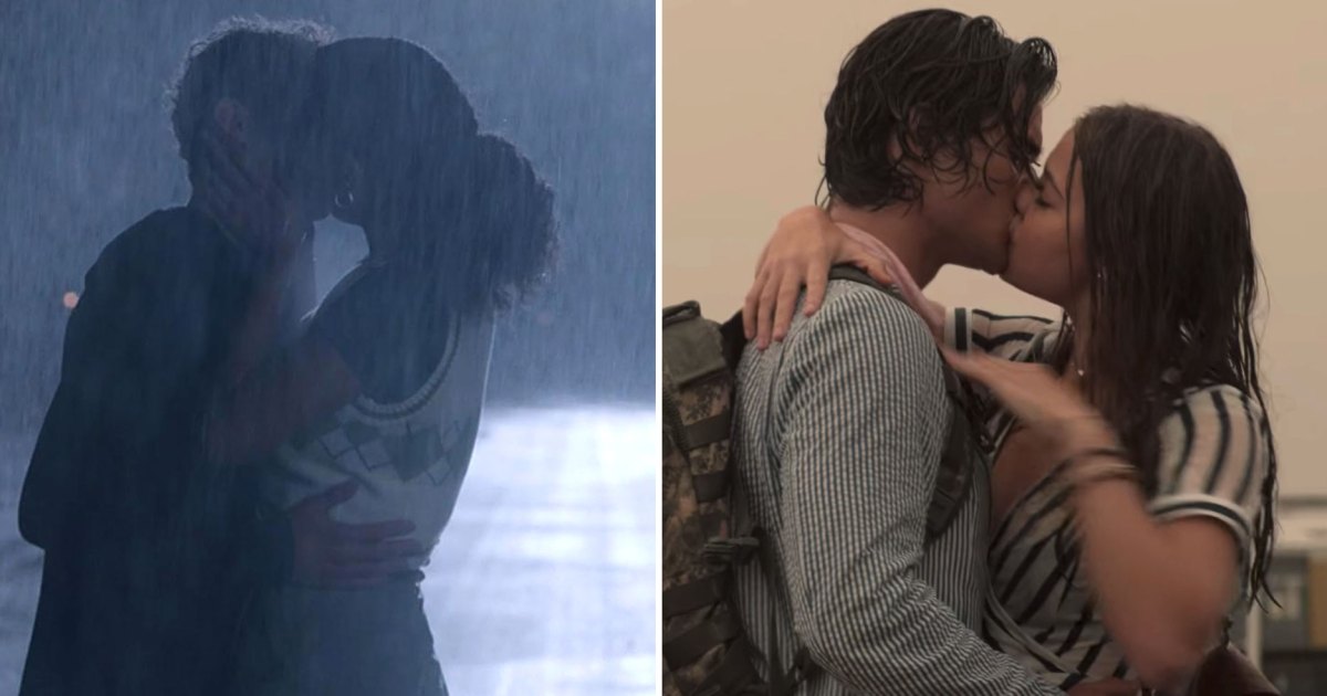 Les baisers sous la pluie les plus romantiques à la télévision : ‘HSMTMTS’, ‘TVD’ et plus encore
