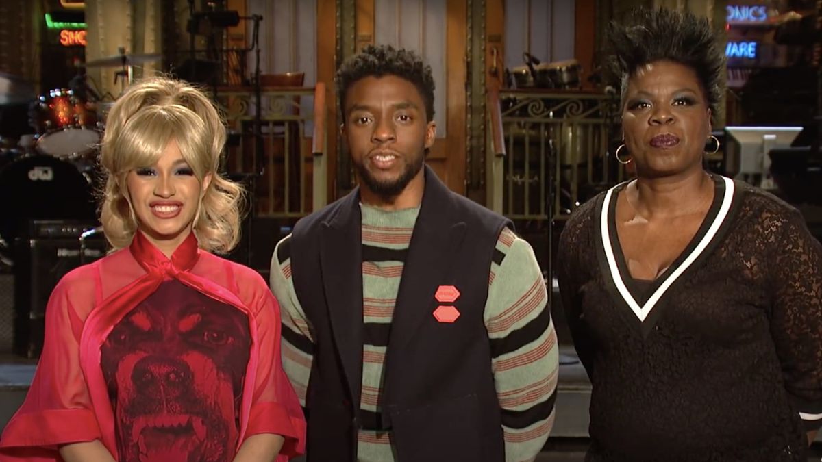 Leslie Jones révèle comment Chadwick Boseman est devenu animateur SNL après le succès de Black Panther