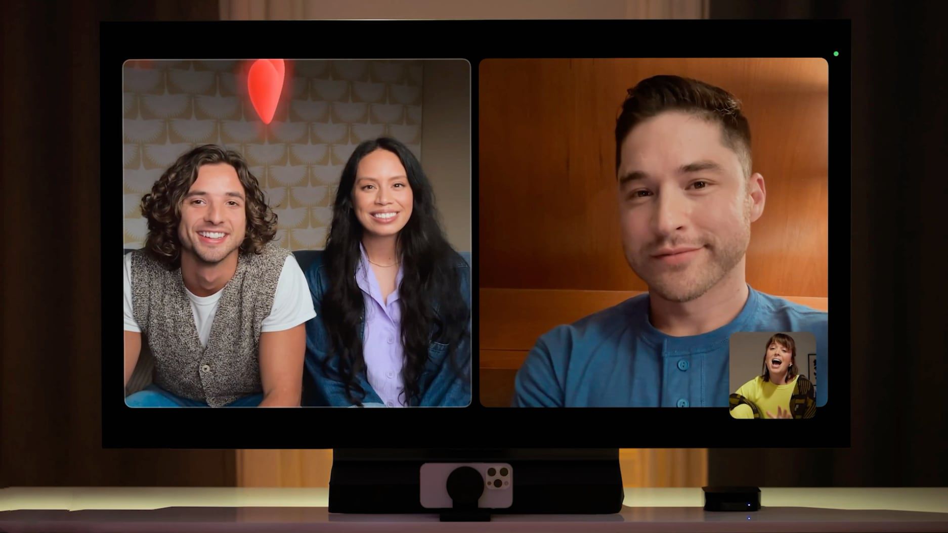 Nouveau tvOS 17 d’Apple : FaceTime, Centre de Contrôle revampé et plus.