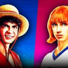 Iñaki Godoy as Luffy, Emily Rudd as Nami, One Piece