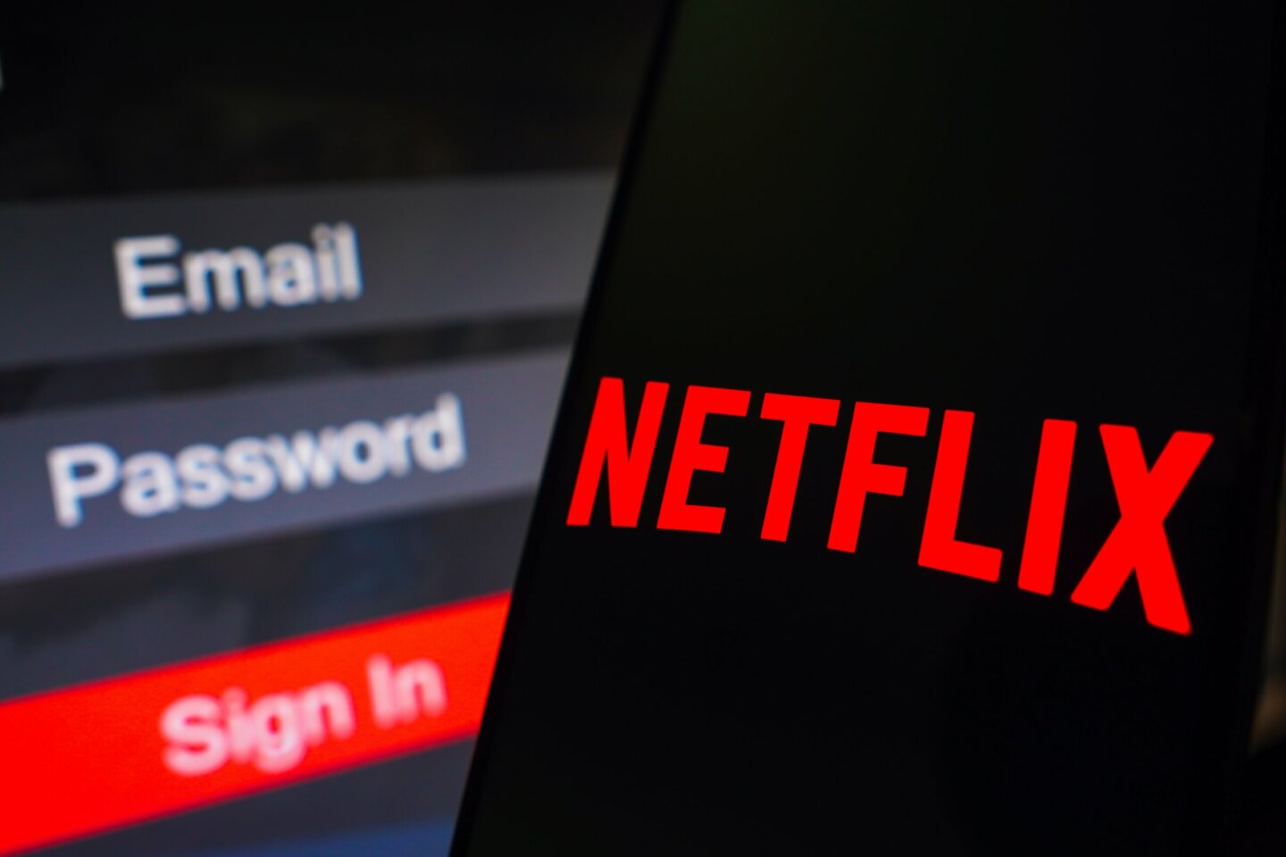 Nouvelles règles pour partage mots de passe Netflix