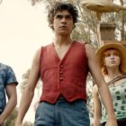 “One Piece” is a remarkably endurable manga and anime franchise — more than 500 million books sold, 1,073 television episodes and counting — that applies a slapstick, Buster Keaton-like visual energy to an adventure story with roots in Hollywood swashbucklers and musicals like “Captain Blood” and “The Crimson Pirate.” So once again Netflix has been moved to produce an American live-action remake, whose eight episodes premiere on Thursday. (COURTESY OF NETFLIX)