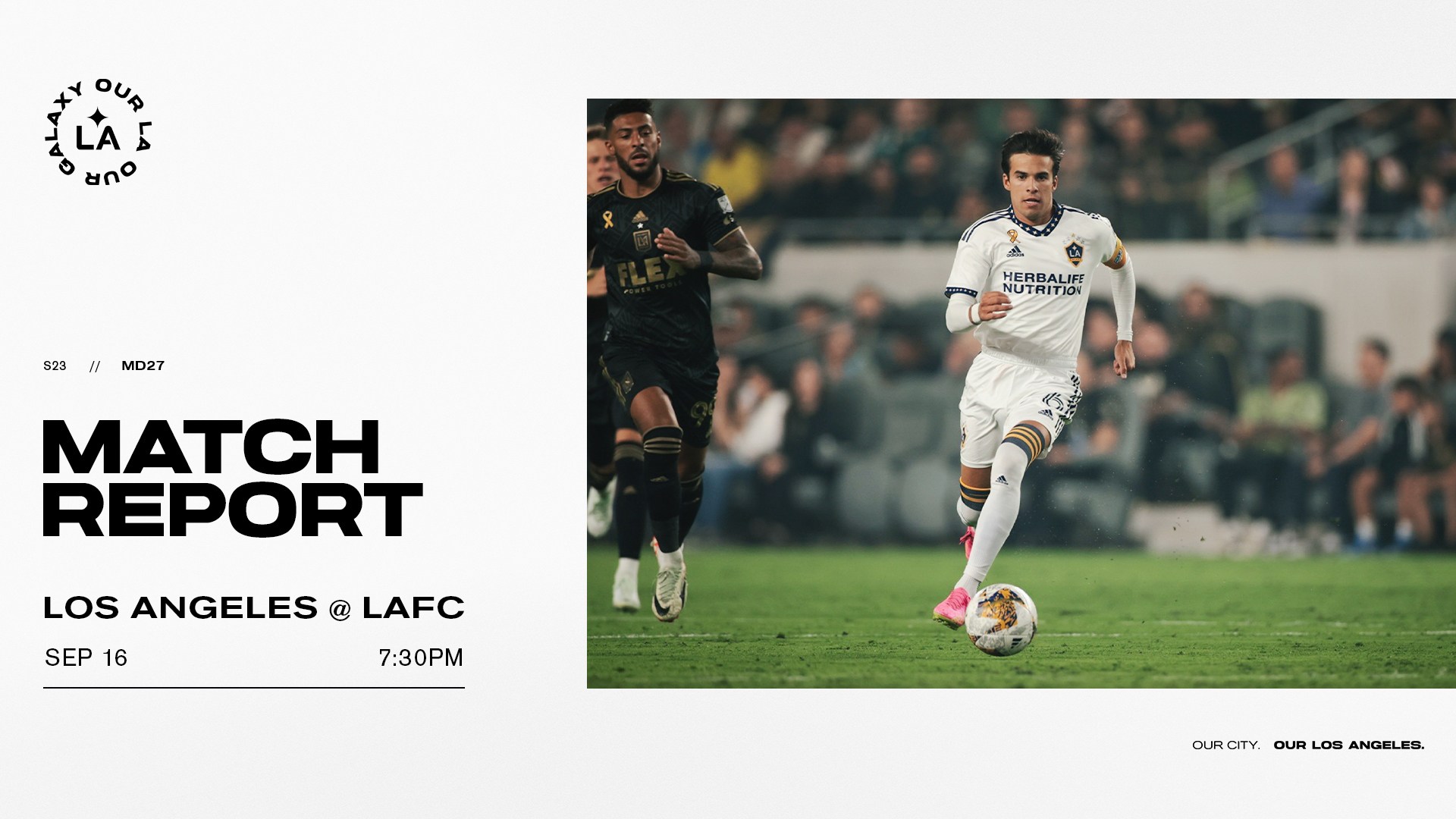 Rapport du match : LA Galaxy vs LAFC | 16 septembre 2023