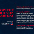 How to Watch/Listen: Eagles at Patriots