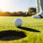 Golf Ball closeup