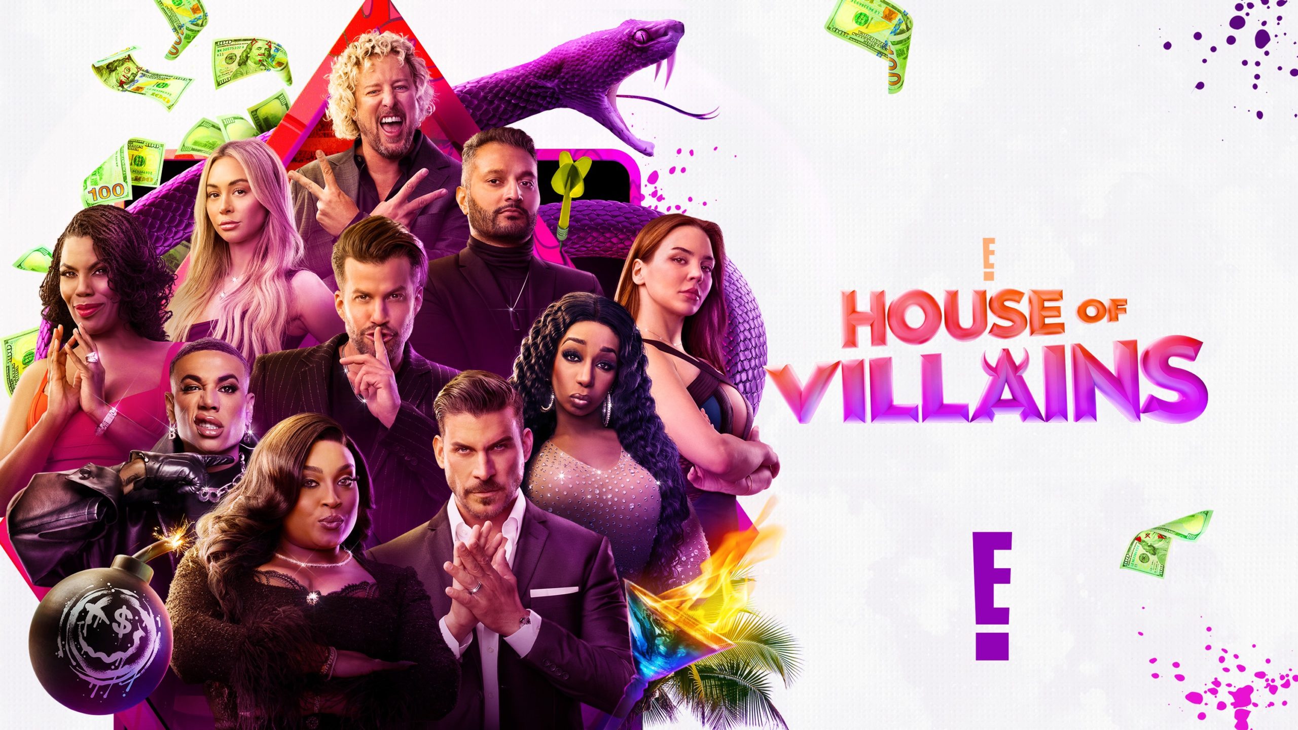 Retour épique des stars dans House of Villains : E! dévoile un aperçu !