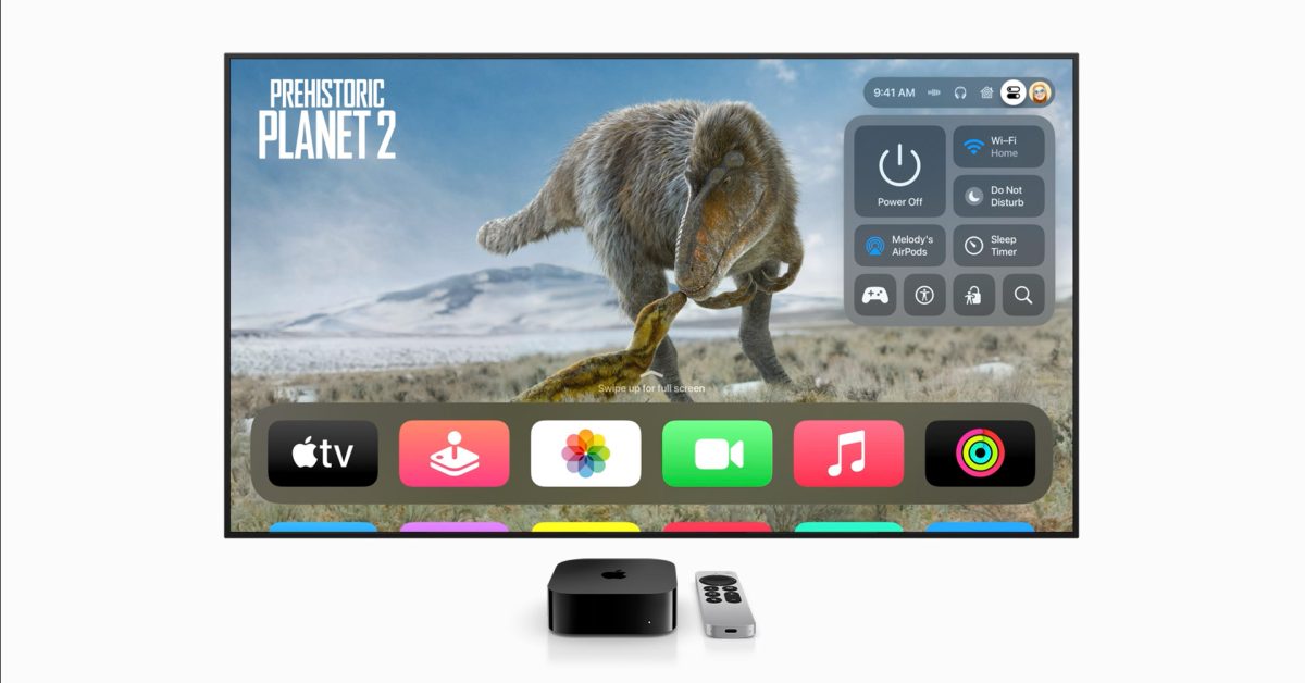 Sortie officielle de tvOS 17 pour Apple TV le 18 septembre.