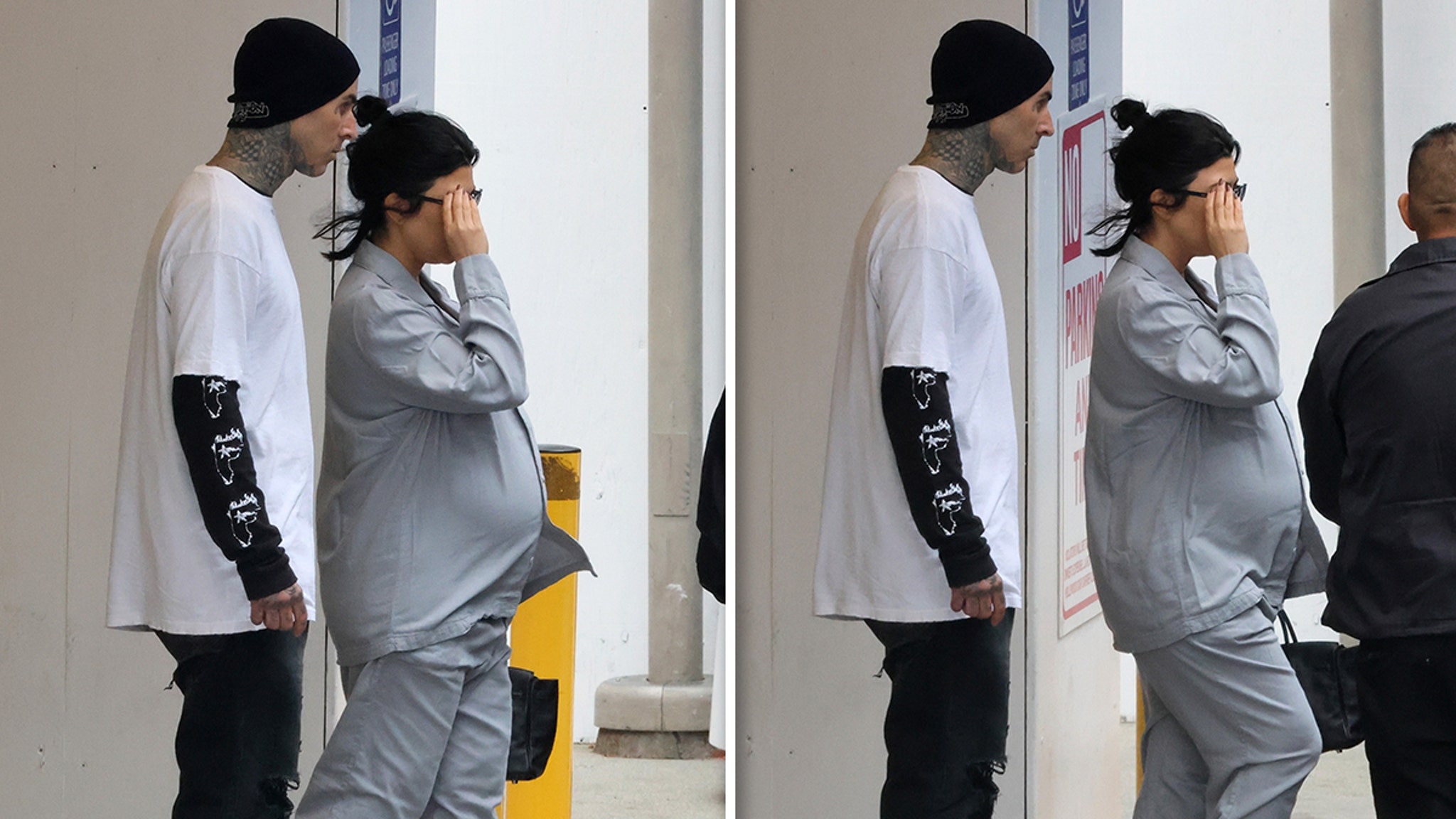 Travis Barker rentre de l’hôpital avec Kourtney Kardashian toujours enceinte
