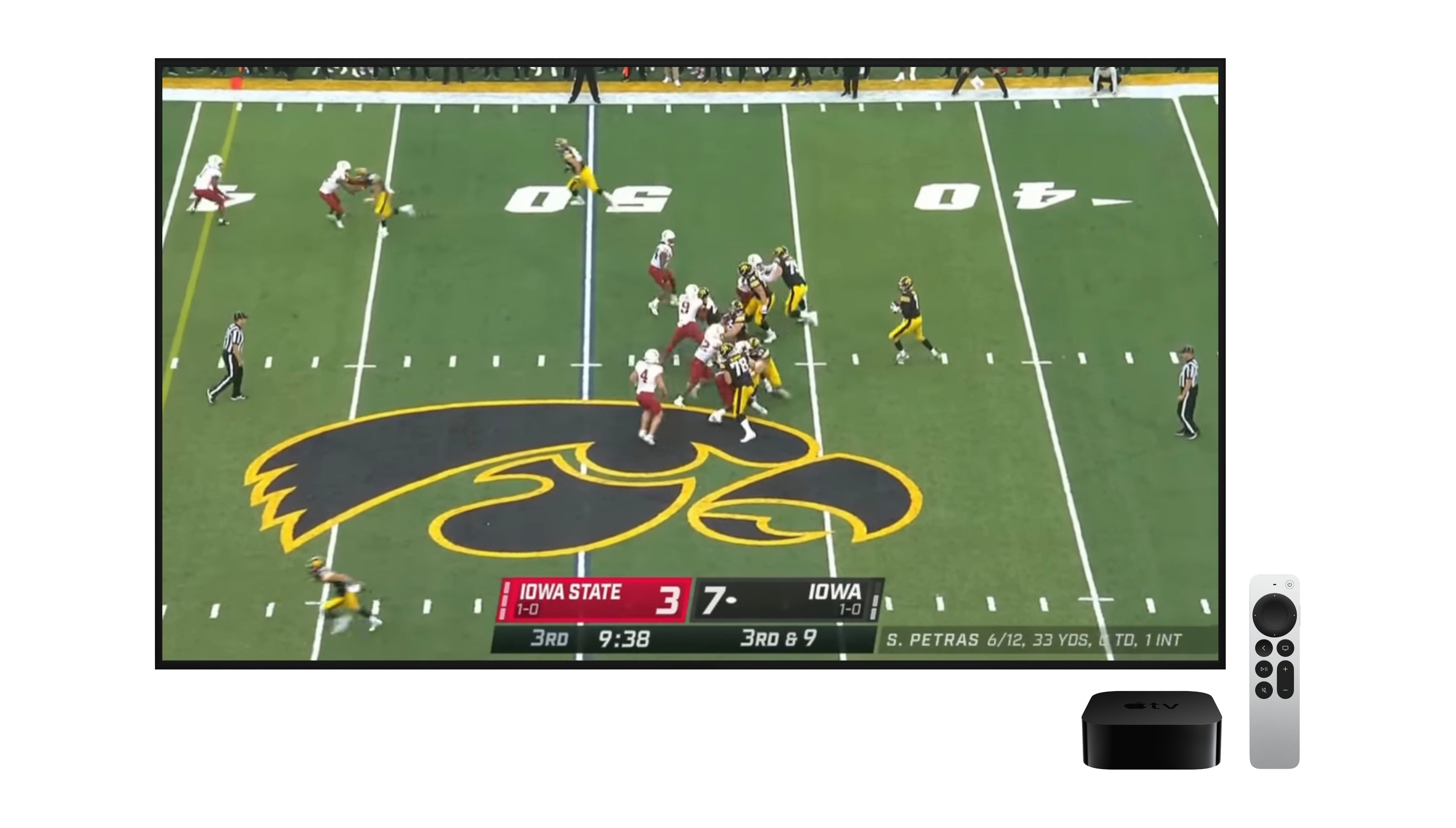Trois matchs de football universitaire en 4K disponibles sur Apple TV 4K le 9 septembre – Appleosophy