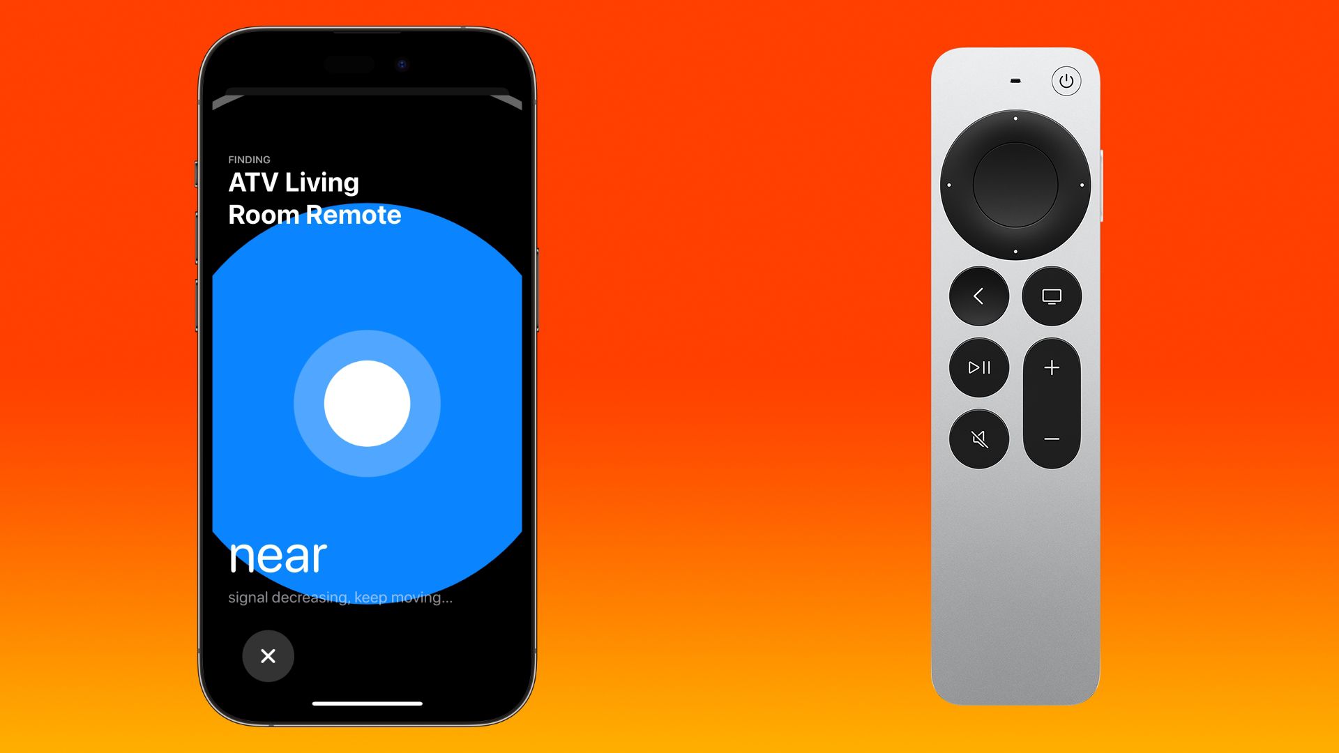 Trouvez la télécommande Siri de votre Apple TV avec votre iPhone