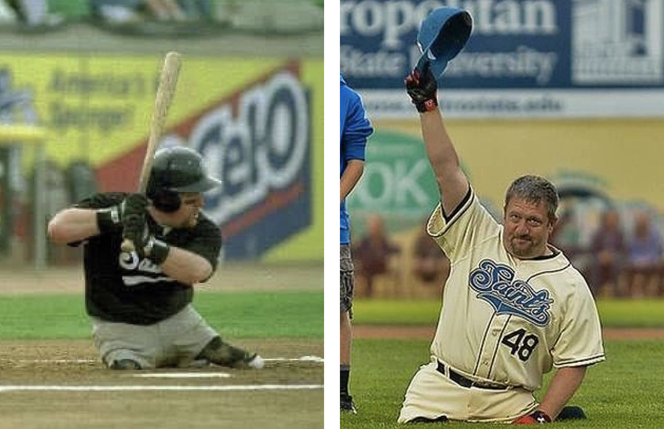 Un résident du CT, joueur de baseball pro sans jambes, dans un film Netflix