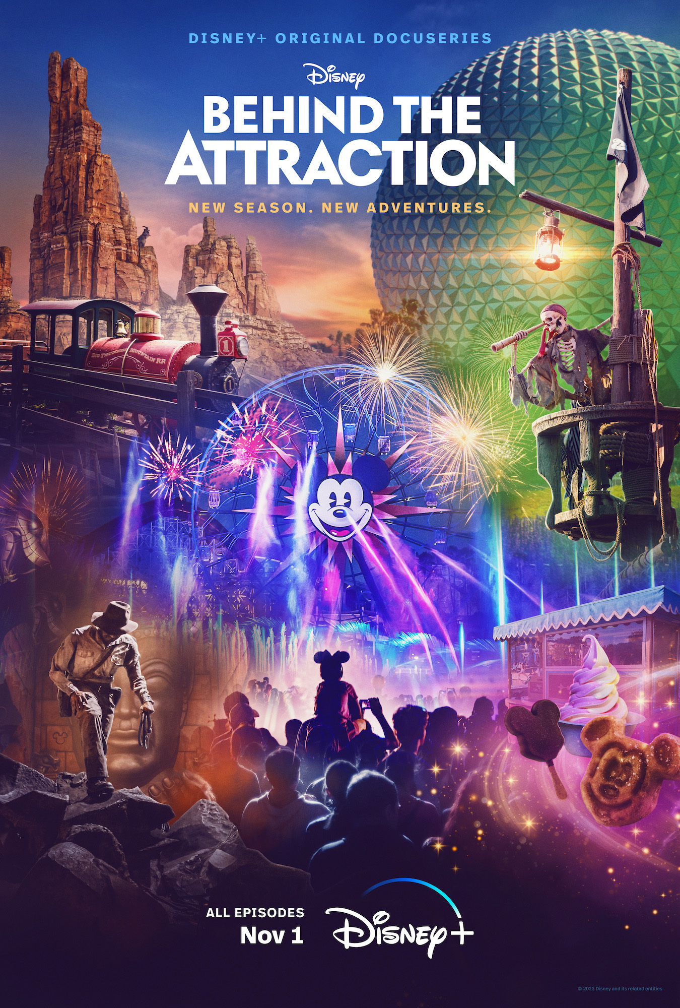 "Behind the Attraction" Season 2 Premieres Nov 1 on Disney+ Disney