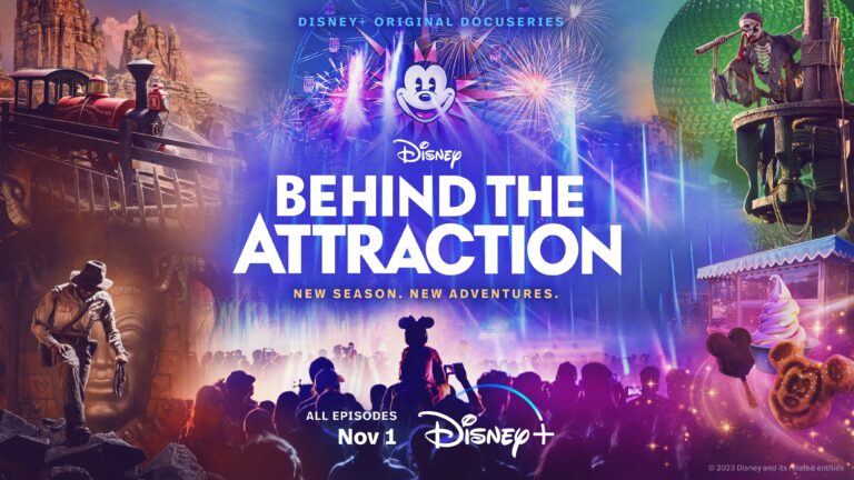 La saison 2 de Disney “Behind the Attraction” arrive le 1er novembre sur Disney+ !