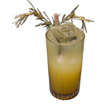 God of Mischief mocktail from Disneyland Paris' Hotel New York - The Art of Marvel