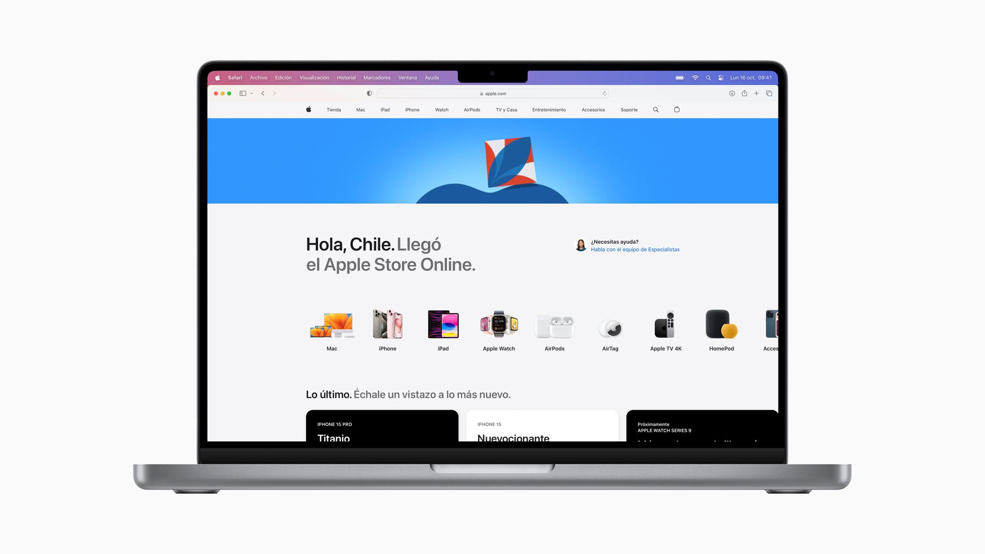 Apple lance sa boutique en ligne au Chili