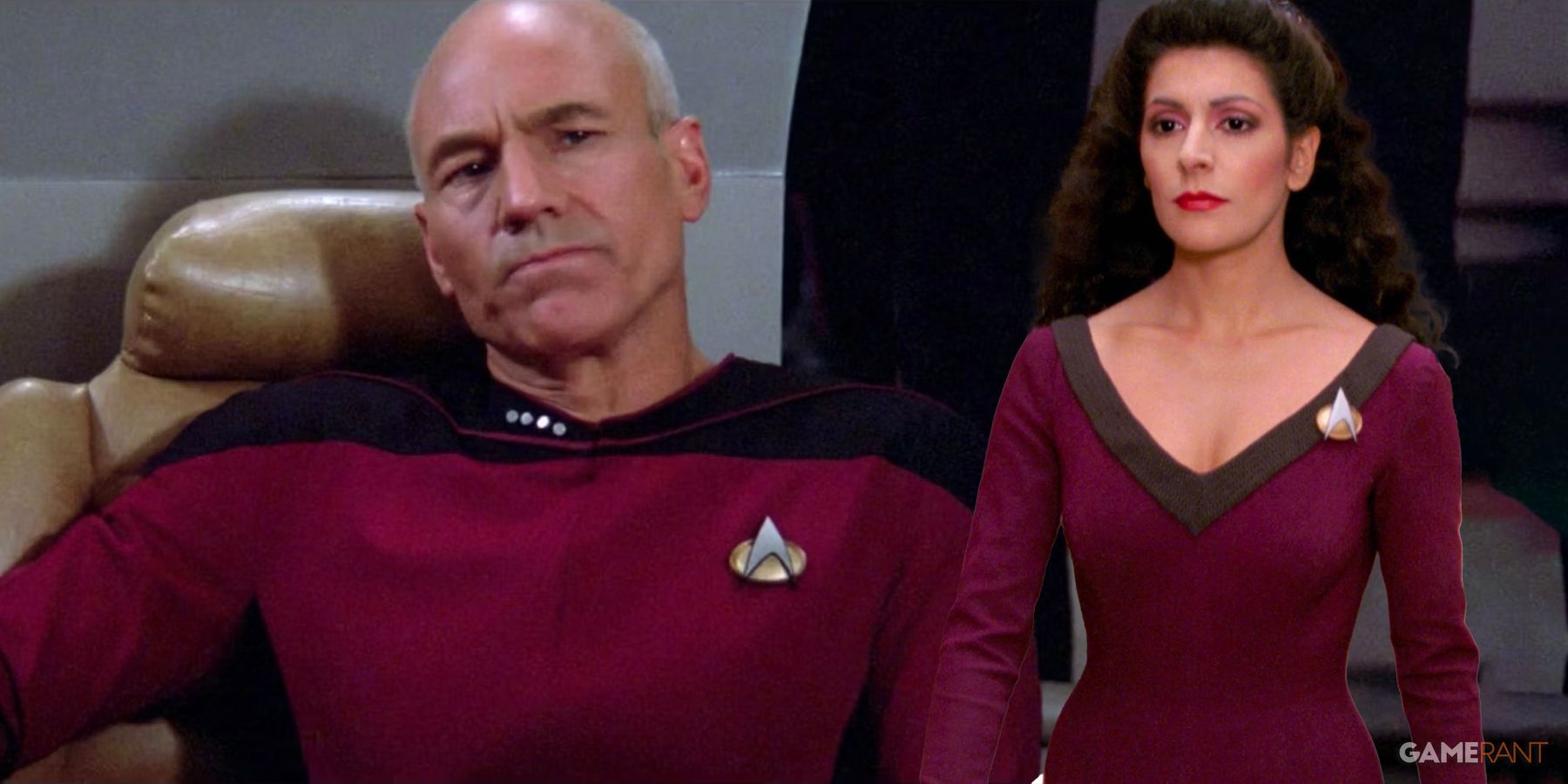Patrick Stewart confirme une étrange rumeur concernant Deanna Troi dans Star Trek: TNG.