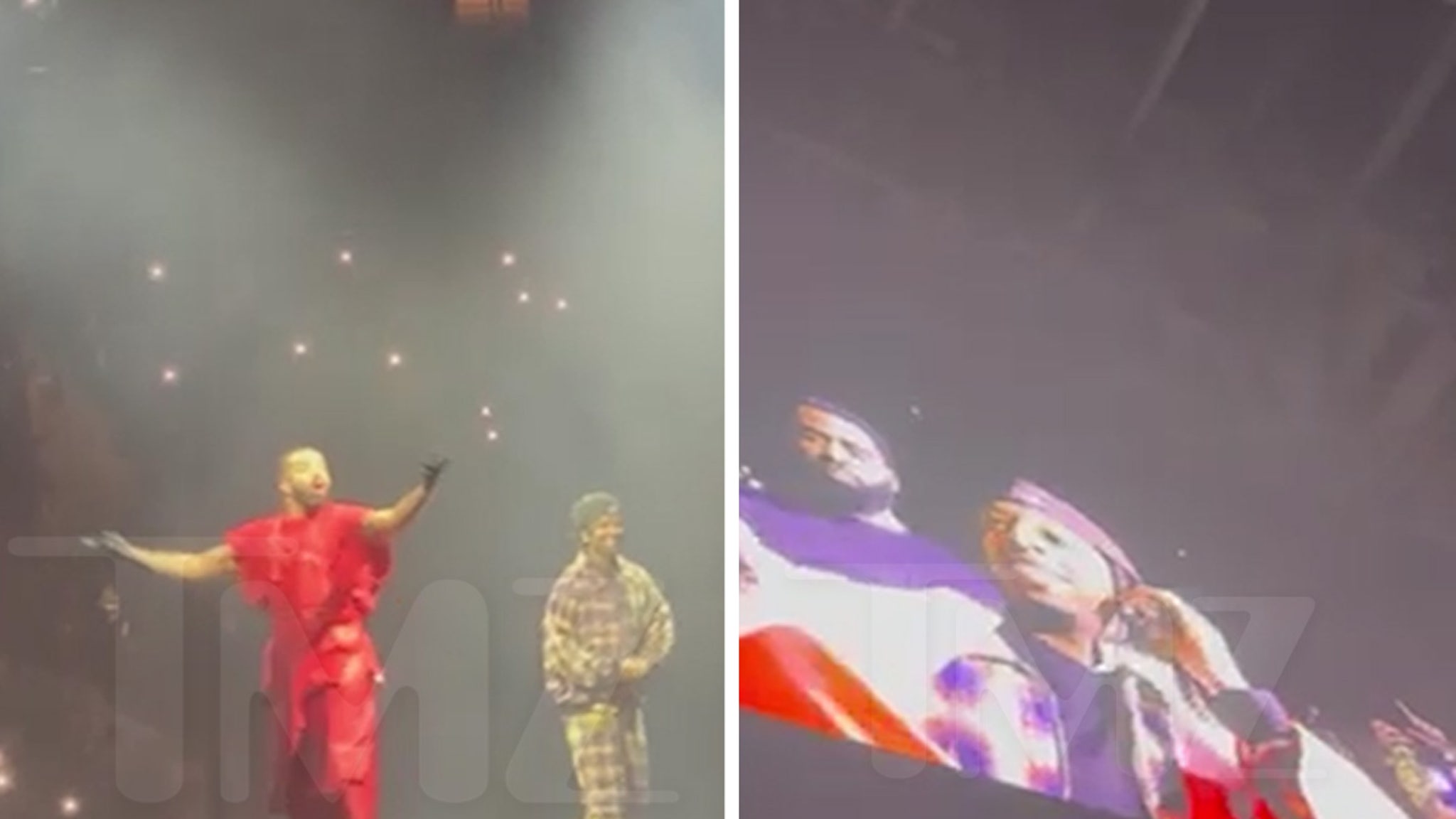 21 Savage rejoint Drake sur scène au Canada après avoir été refusé à l’entrée