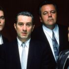 Ray Liotta, Robert De Niro, Paul Sorvino and Joe Pesci in Goodfellas