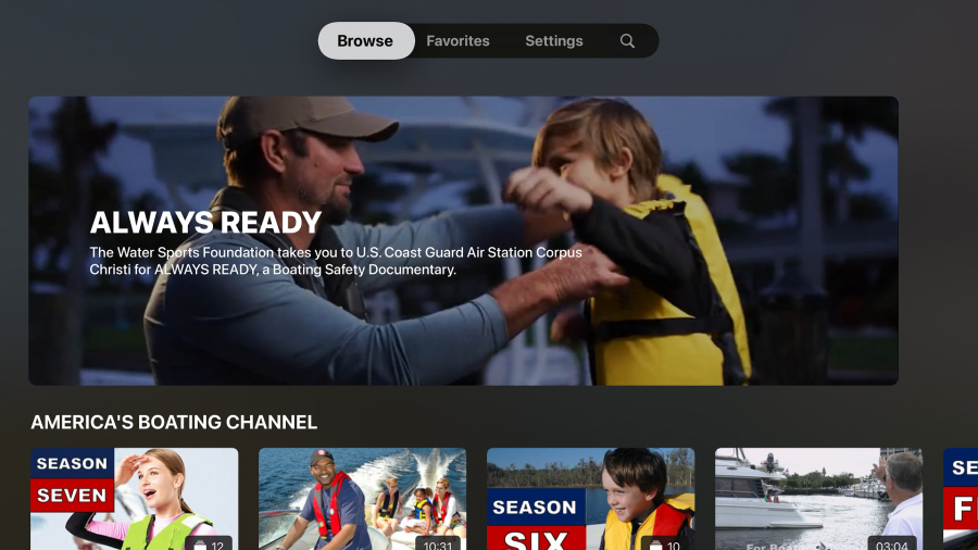 America’s Boating Channel disponible sur Apple TV