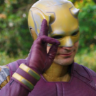 Daredevil (Charlie Cox) is left confused in She-Hulk: Attorney at Law Season 1 Episode 9 "Whose Show Is This?" (2022), Marvel Entertainment via Disney Plus