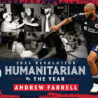 Andrew Farrell named 2023 Revolution Humanitarian of the Year