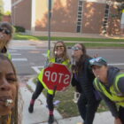 CBS News Colorado anchors, reporters hit the streets as "celebrity" crossing guards