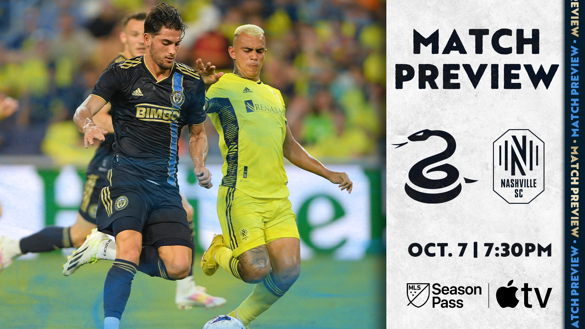 Aperçu : Union clôture saison régulière à domicile contre Nashville.