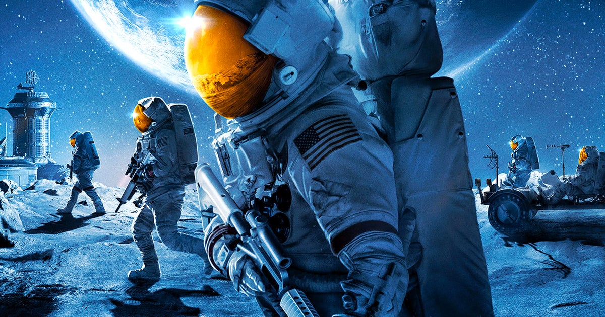 Astronaute dans la salle d’écriture de “For All Mankind”