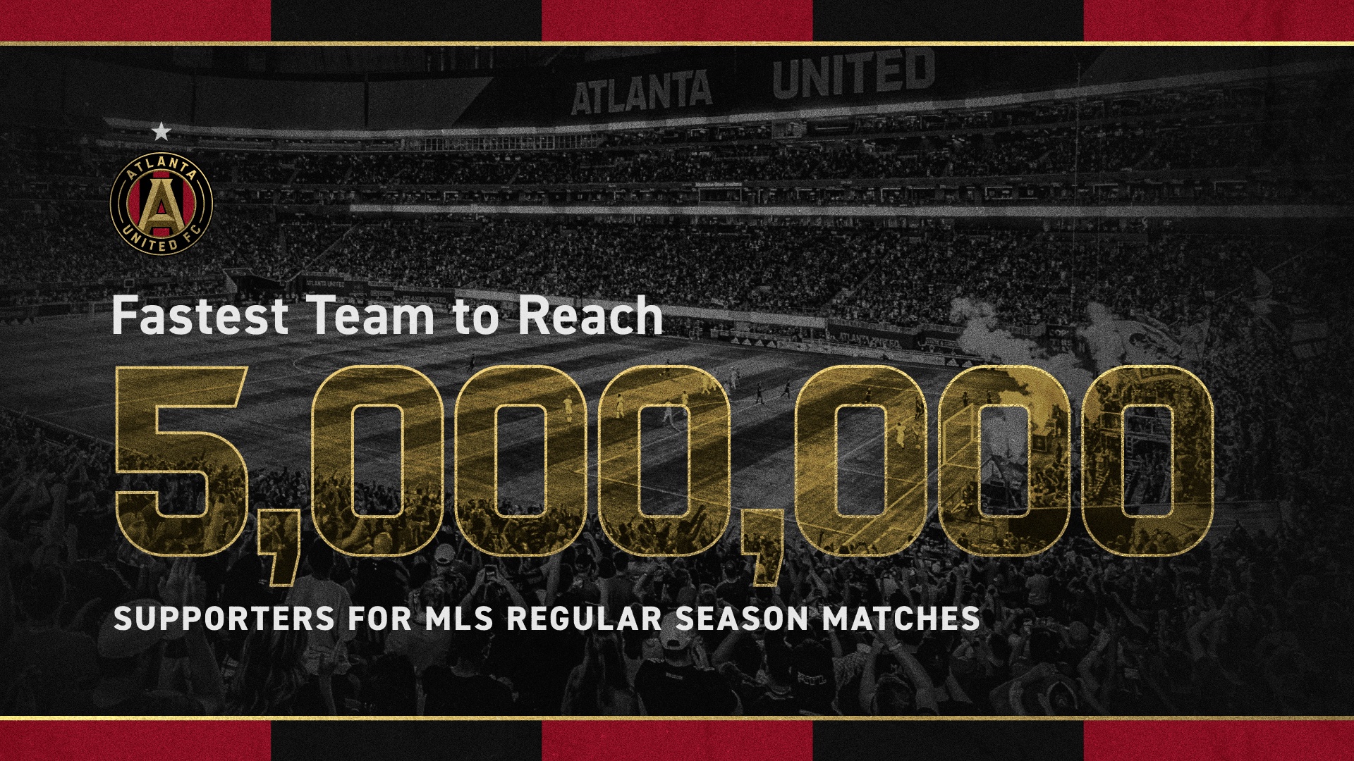 Atlanta United atteint le record de 5 millions de supporters à domicile