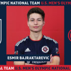 Bajraktarevic called up to U.S. Men’s Olympic National Team for friendlies vs. Mexico and Japan